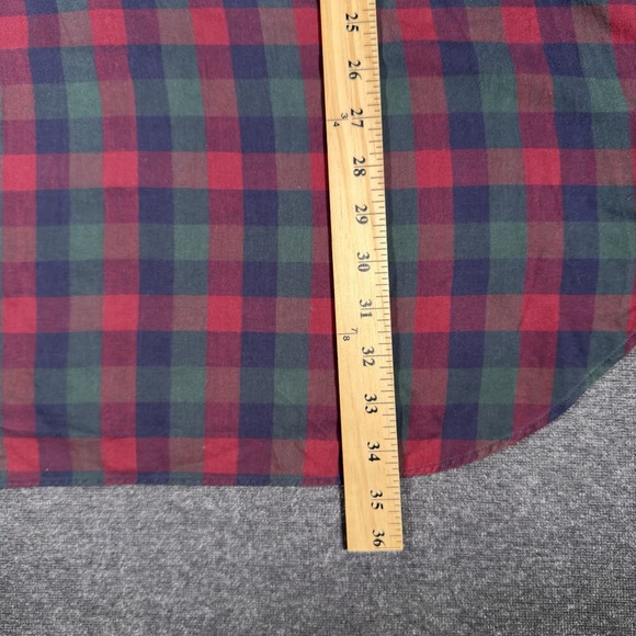 Brooks Brothers All Cotton Shirt Men's Extra Large Plaid Long Sleeve Button Down - Picture 6 of 6